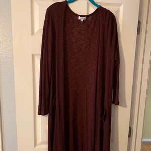 SO SOFT Sarah- dark red and black